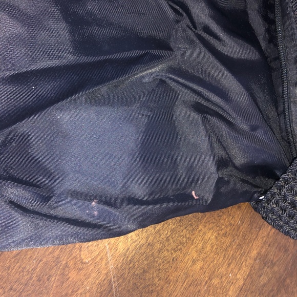 EUC The Sak Black Crochet Full Zip Purse - Picture 12 of 12